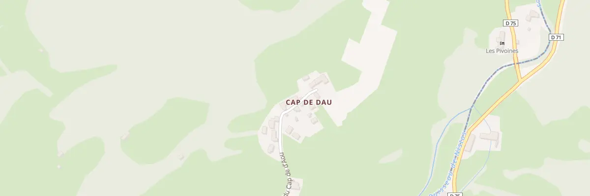Plan du 8 Che du Cap de d’Aou à Nistos