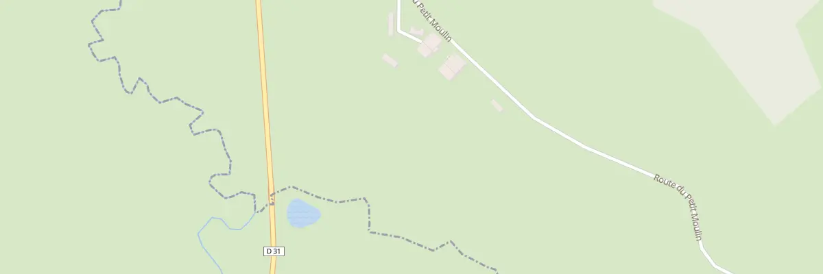Plan du 230 Rte du Petit Moulin à Saint-Evroult-Notre-Dame-du-Bois