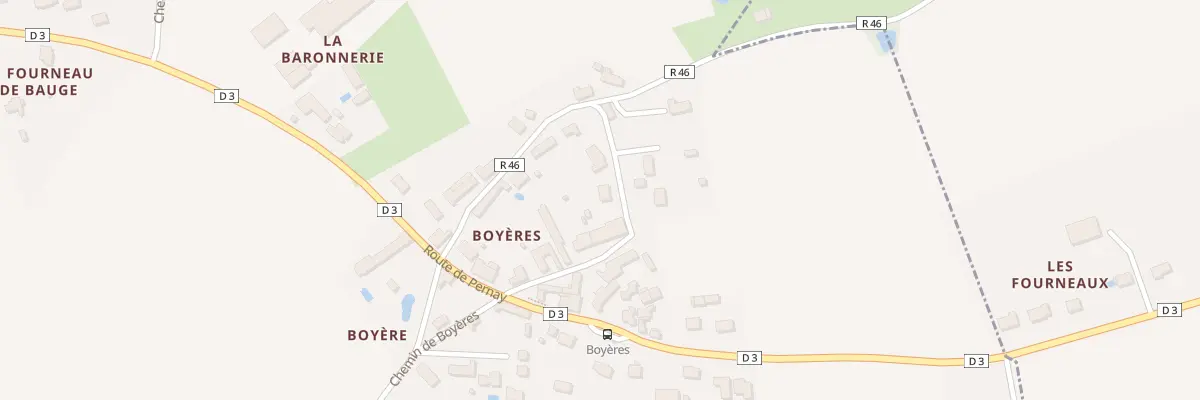 Plan du 8D Che de Boyeres à Ambillou