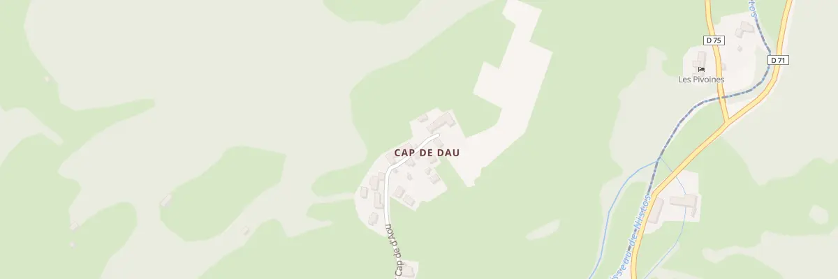 Plan du 8B Che du Cap de d’Aou à Nistos