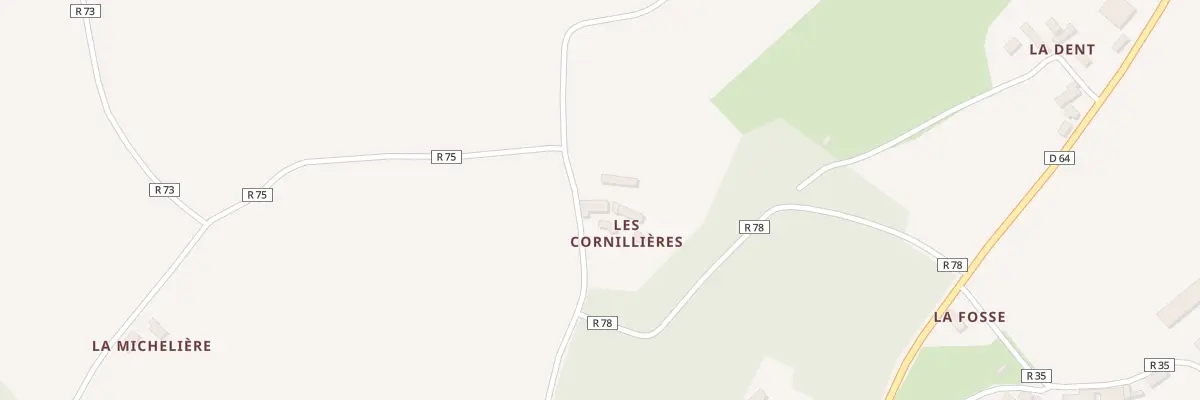 Plan du 2 Les Cornilleres à Flée