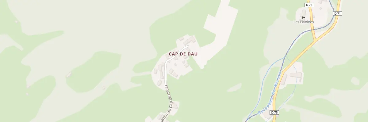 Plan du 9 Che du Cap de d’Aou à Nistos