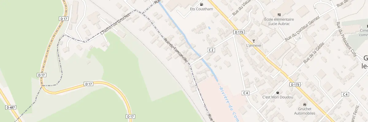 Plan du 5176 Le Petit Bordel à Saint-Antoine-la-Forêt