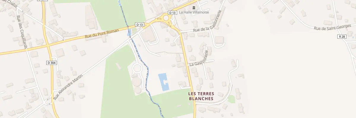 Plan du 6B Rue de Courdemanche à Villaines-sous-Lucé