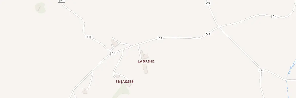 Plan du 5091 A Enjasses à Cézan