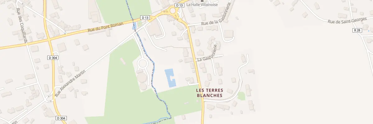 Plan du 8 Rue de Courdemanche à Villaines-sous-Lucé