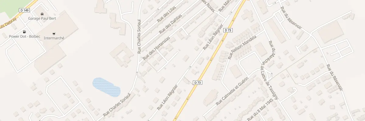Plan du 43 Rue Léon Régnier à Bolbec