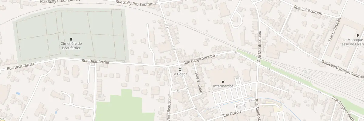 Plan du 111 Rue de la Boétie à Bergerac