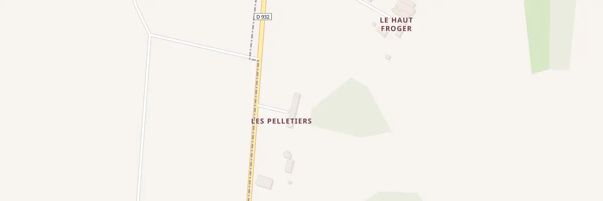 Plan du 34 Les Pelletiers à Saint-Ouen-de-Sécherouvre