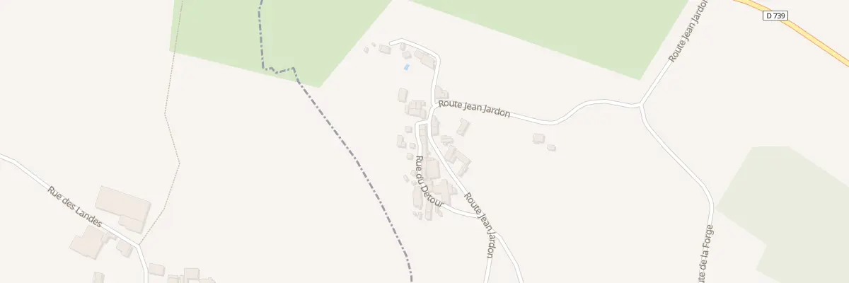 Plan du 5186 Putier à Nieuil