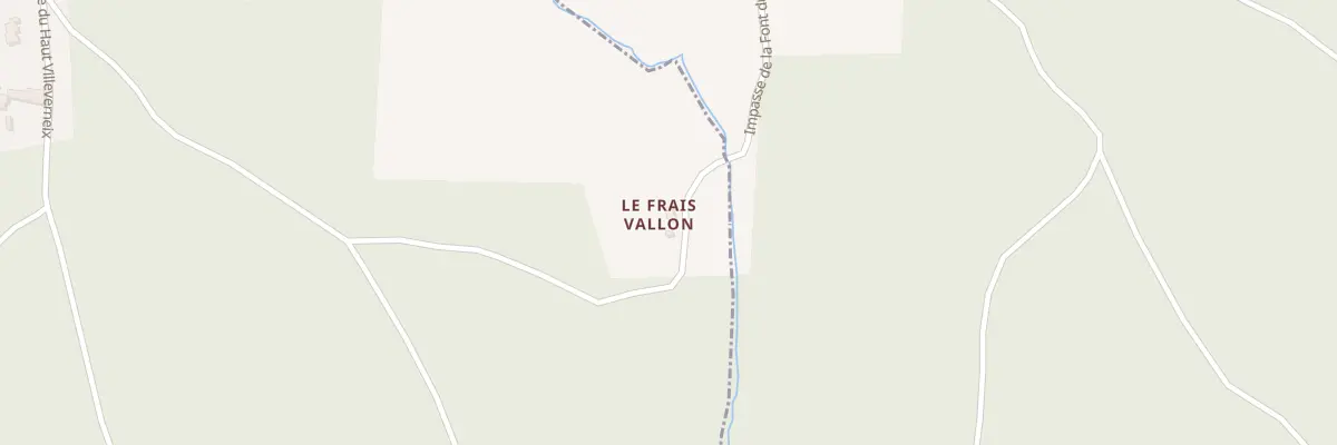 Plan du 741 Le Frais Vallon à Neuvic