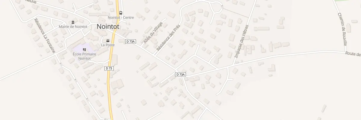 Plan du 3 Res du Village à Nointot