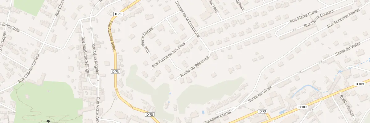 Plan du 11 Rue Fontaine aux Fées à Bolbec