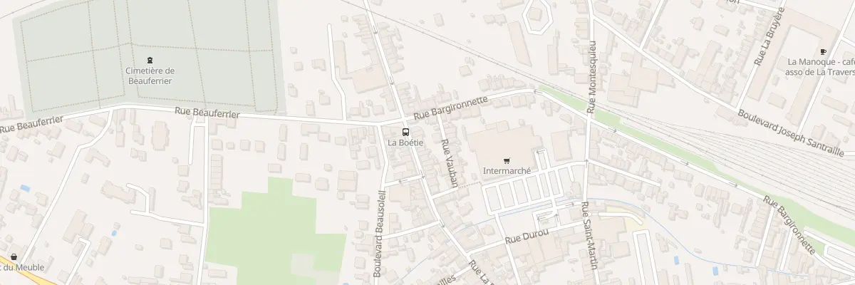 Plan du 101 Rue de la Boétie à Bergerac