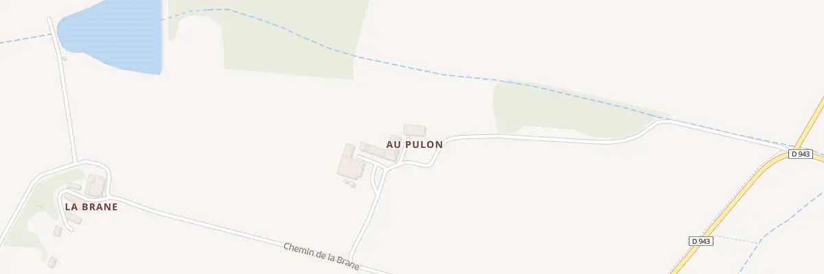Plan du 5172 Au Pulon à Barran