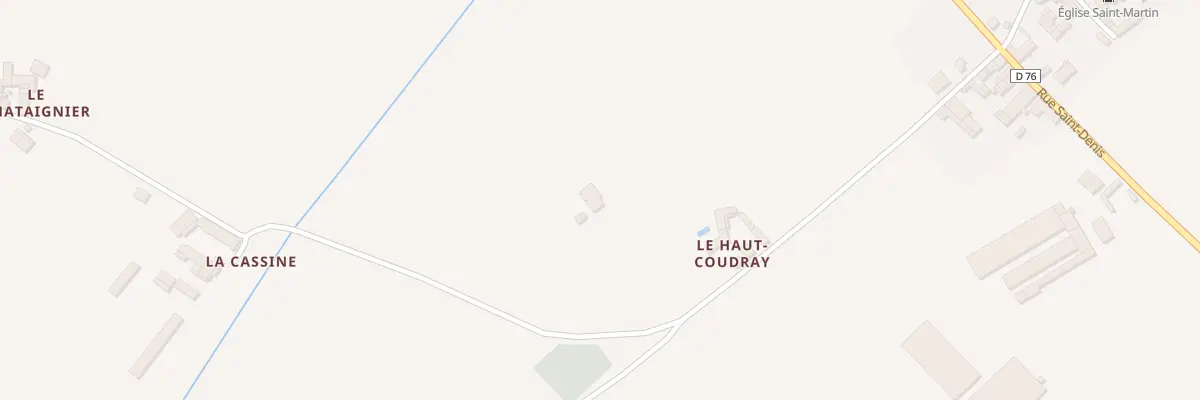 Plan du 5064 Le Bas Coudray à Mondion