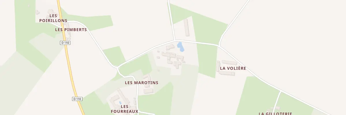 Plan du 6 Les Petits Fourreaux à Marigny-Marmande
