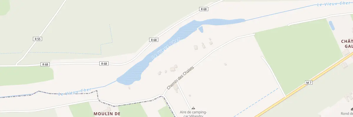 Plan du 5000 Les Caves d’Amont à Villandry