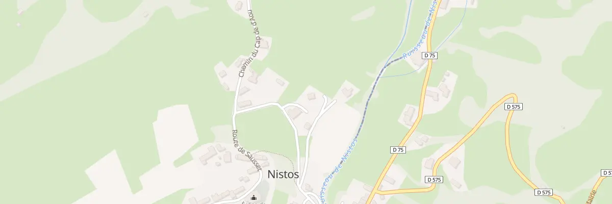 Plan du 5 Rte du Sausset à Nistos