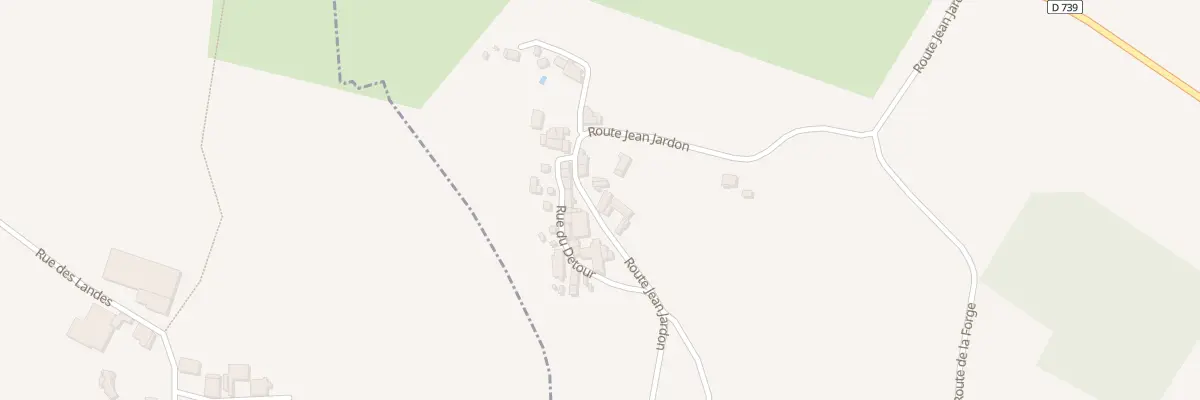 Plan du 483 Rte Jean Jardon à Nieuil