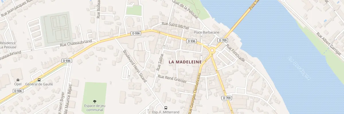 Plan du 3 Rue Jean Meneret à Bergerac