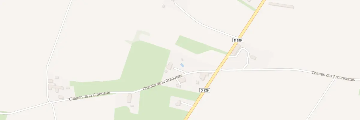Plan du 2 Che de la Graouette à Gaussan
