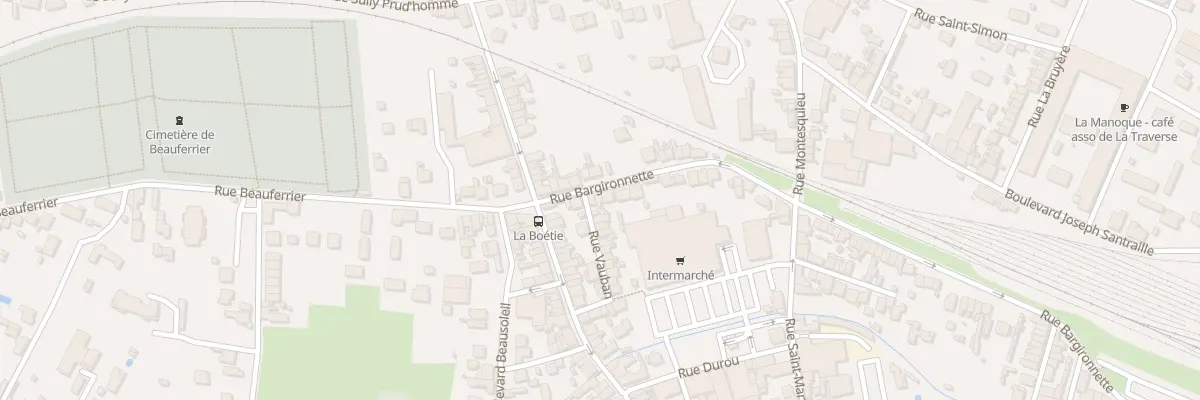 Plan du 113 Rue Bargironnette à Bergerac