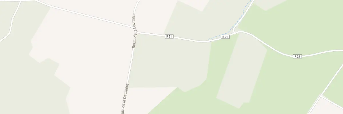 Plan du 1 Rte de la Davillière à Villaines-les-Rochers