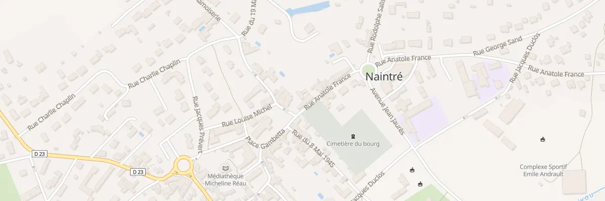 Plan du 58 Rue Anatole France à Naintré