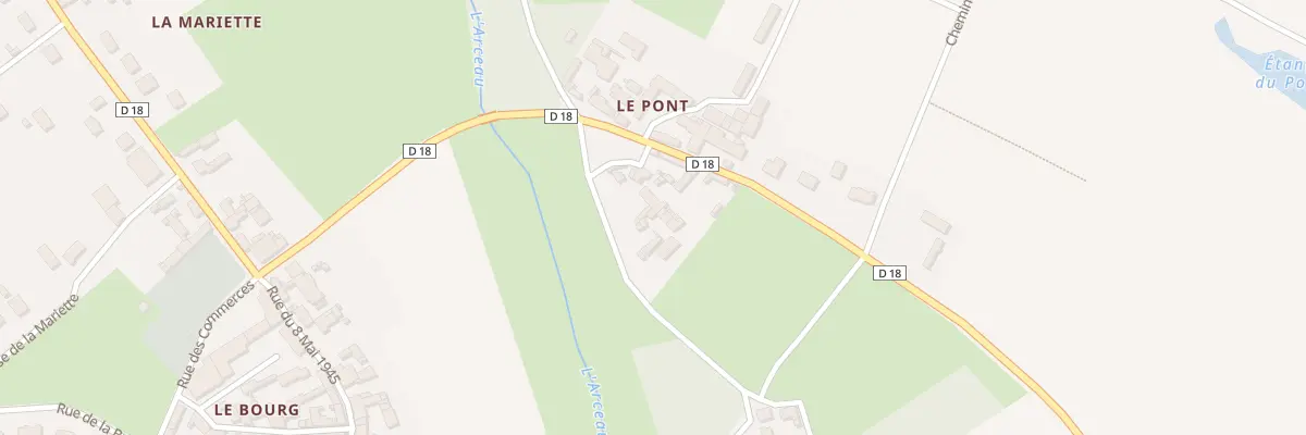 Plan du 3 Rue des Granges à Parçay-sur-Vienne