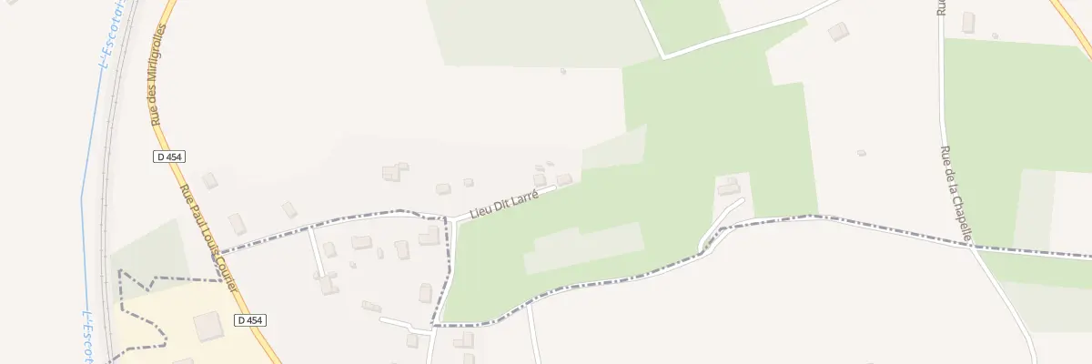 Plan du 1101 Larre à Saint-Christophe-sur-le-Nais