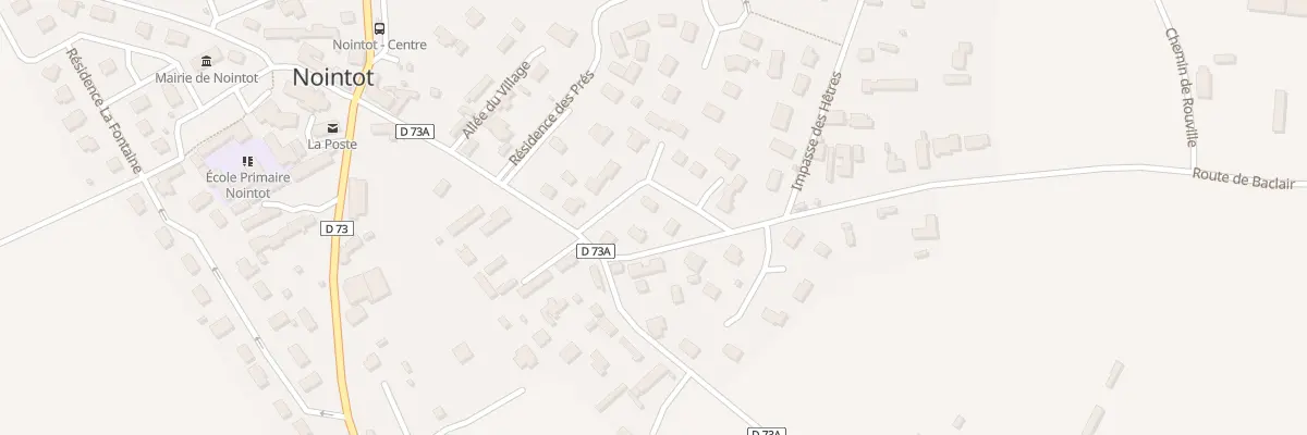 Plan du 6 Res du Village à Nointot