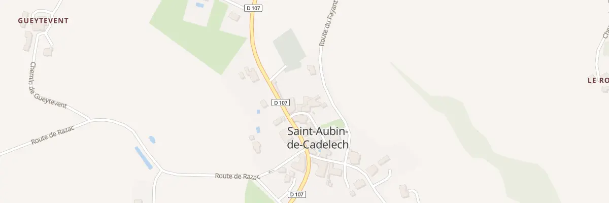 Plan du 20 Le Bourg Ouest à Saint-Aubin-de-Cadelech