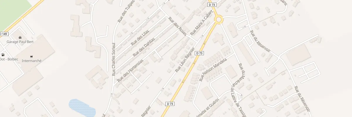 Plan du 47 Rue Léon Régnier à Bolbec