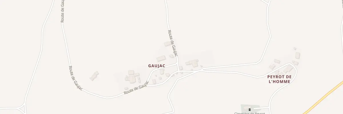 Plan du 2468 Rte de Gaujac à Frégimont