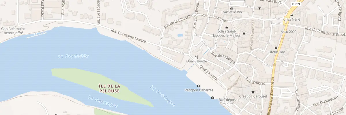 Plan du 7 Rue de l’Intendance à Bergerac
