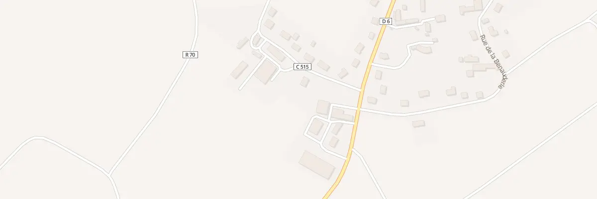 Plan du 593 La Gaudine à Saint-Paterne-Racan