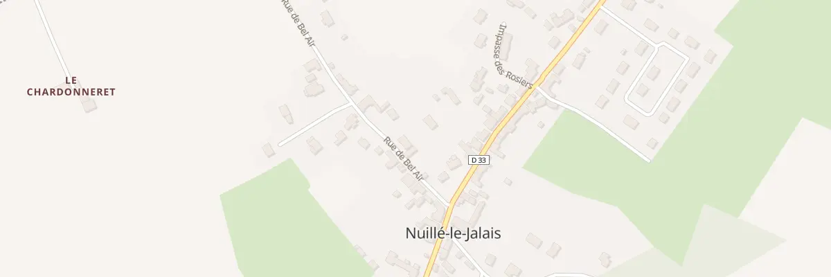 Plan du 6 Rue de Bel Air à Nuillé-le-Jalais