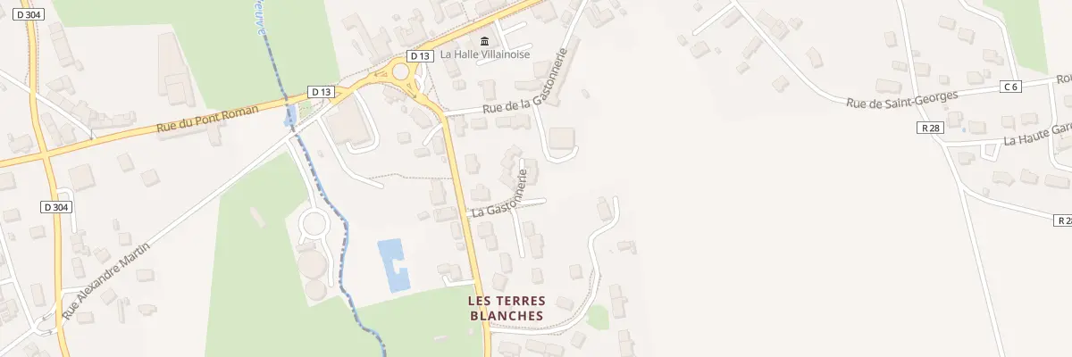 Plan du 6 La Gastonnerie à Villaines-sous-Lucé