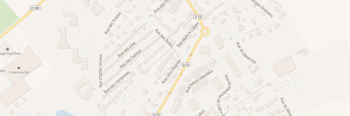 Plan du 59 Rue Léon Régnier à Bolbec