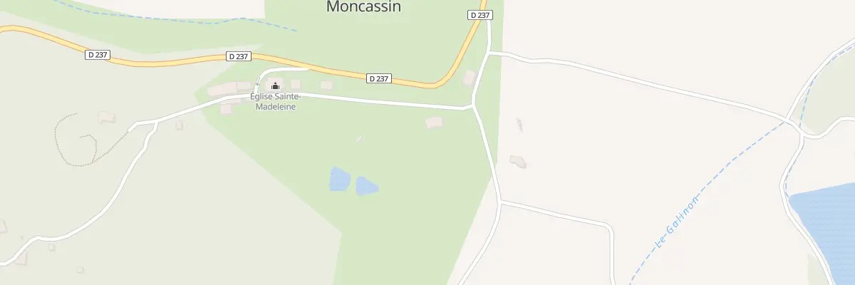 Plan du 5004 5e Qrt des Caillots à Moncassin