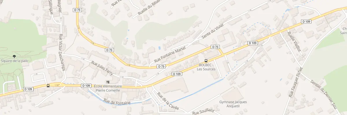 Plan du 4T Rue Azarias Selle à Bolbec