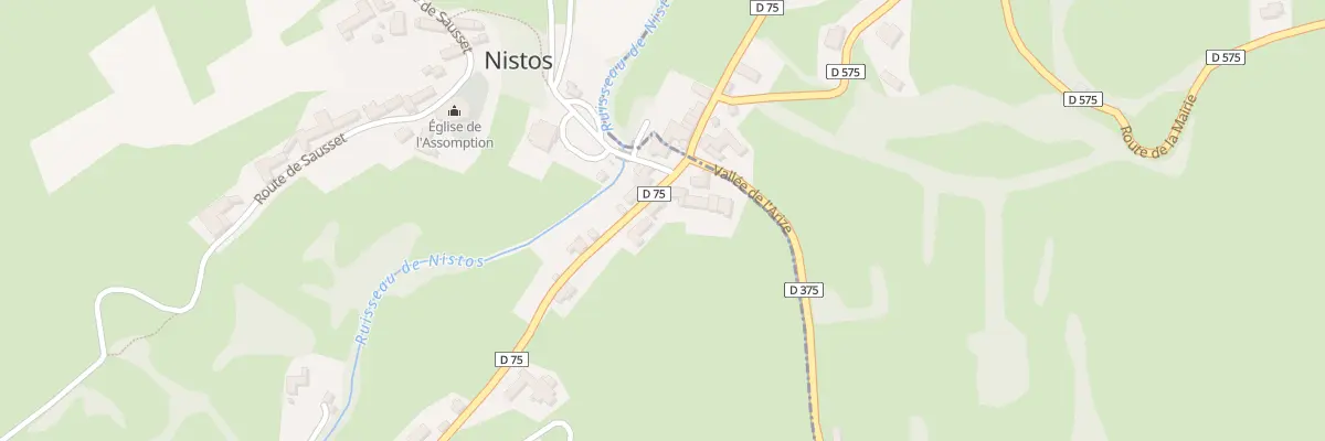 Plan du 118 Prat Gros à Nistos