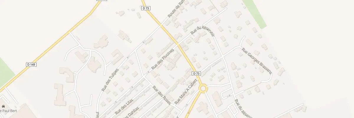 Plan du 23 Rue Azarias Selle à Bolbec