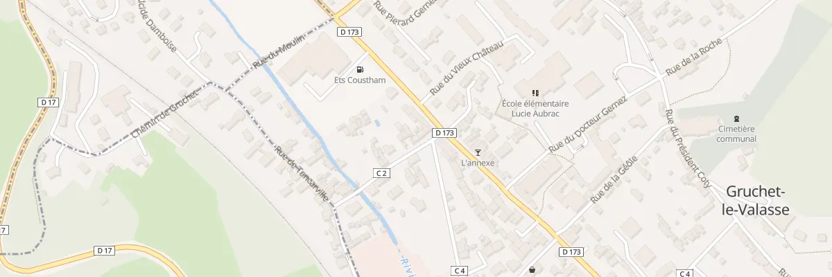 Plan du 6 Rue Marechal Leclerc à Gruchet-le-Valasse