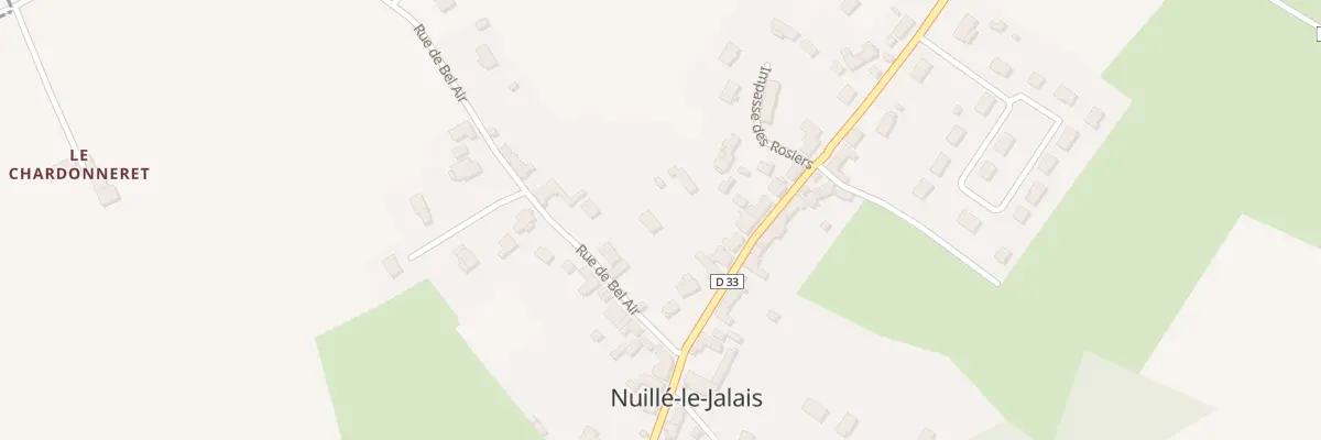 Plan du 6B Rue de Bel Air à Nuillé-le-Jalais