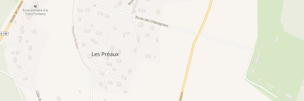 Plan du 80 Che de la Mare du Mesnil aux Préaux