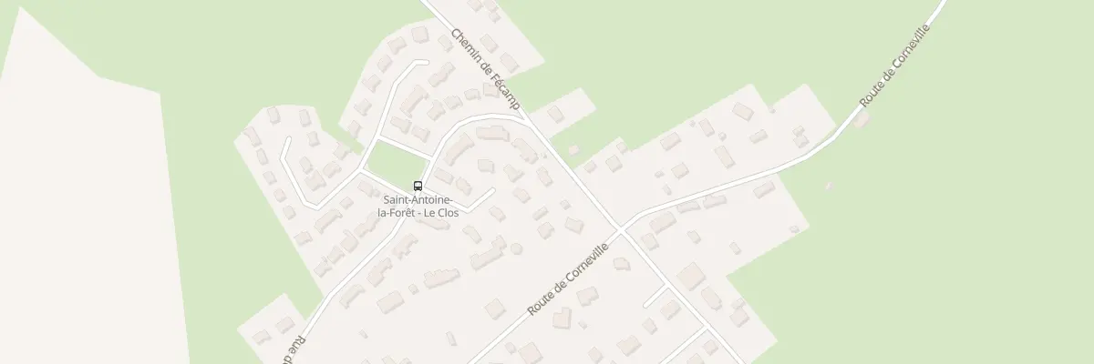 Plan du 5255 Rue de Corneville à Saint-Antoine-la-Forêt