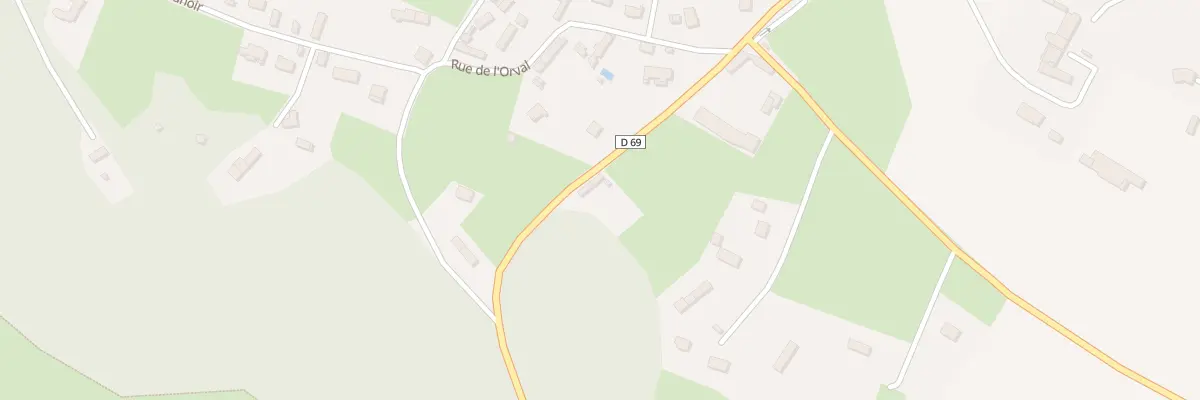 Plan du 10 Rte du Bec de Mortagne à Thiergeville