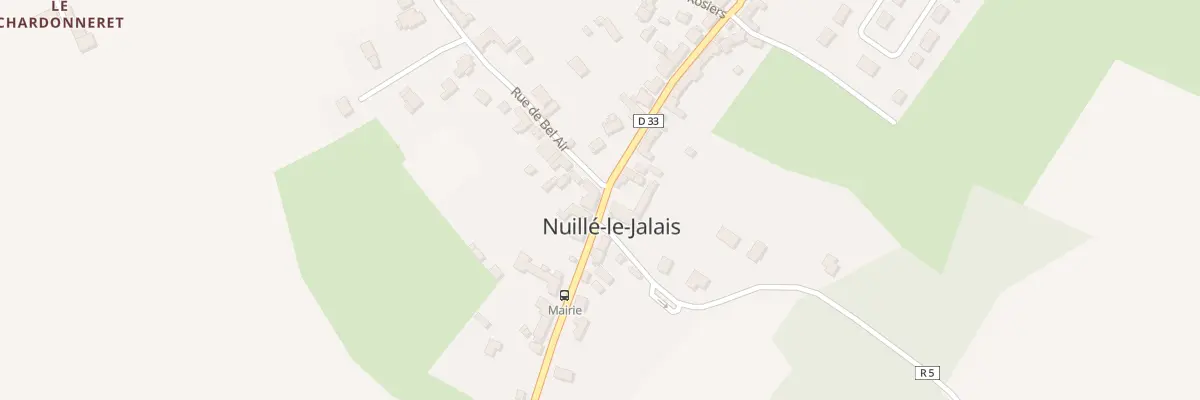 Plan du 2 Rue du Rougerai à Nuillé-le-Jalais